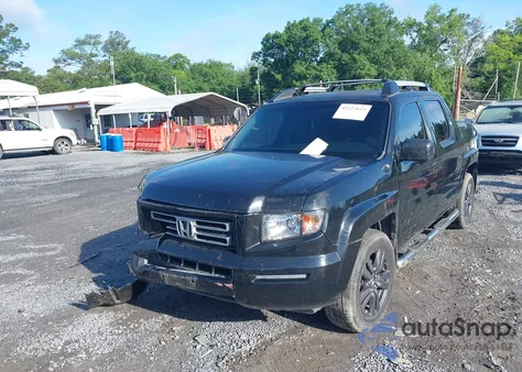 2007 Honda Ridgeline Rt из США, поврежденный, VIN 2HJYK162X7H539271